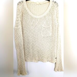 Roxy Cream Knit Sweater